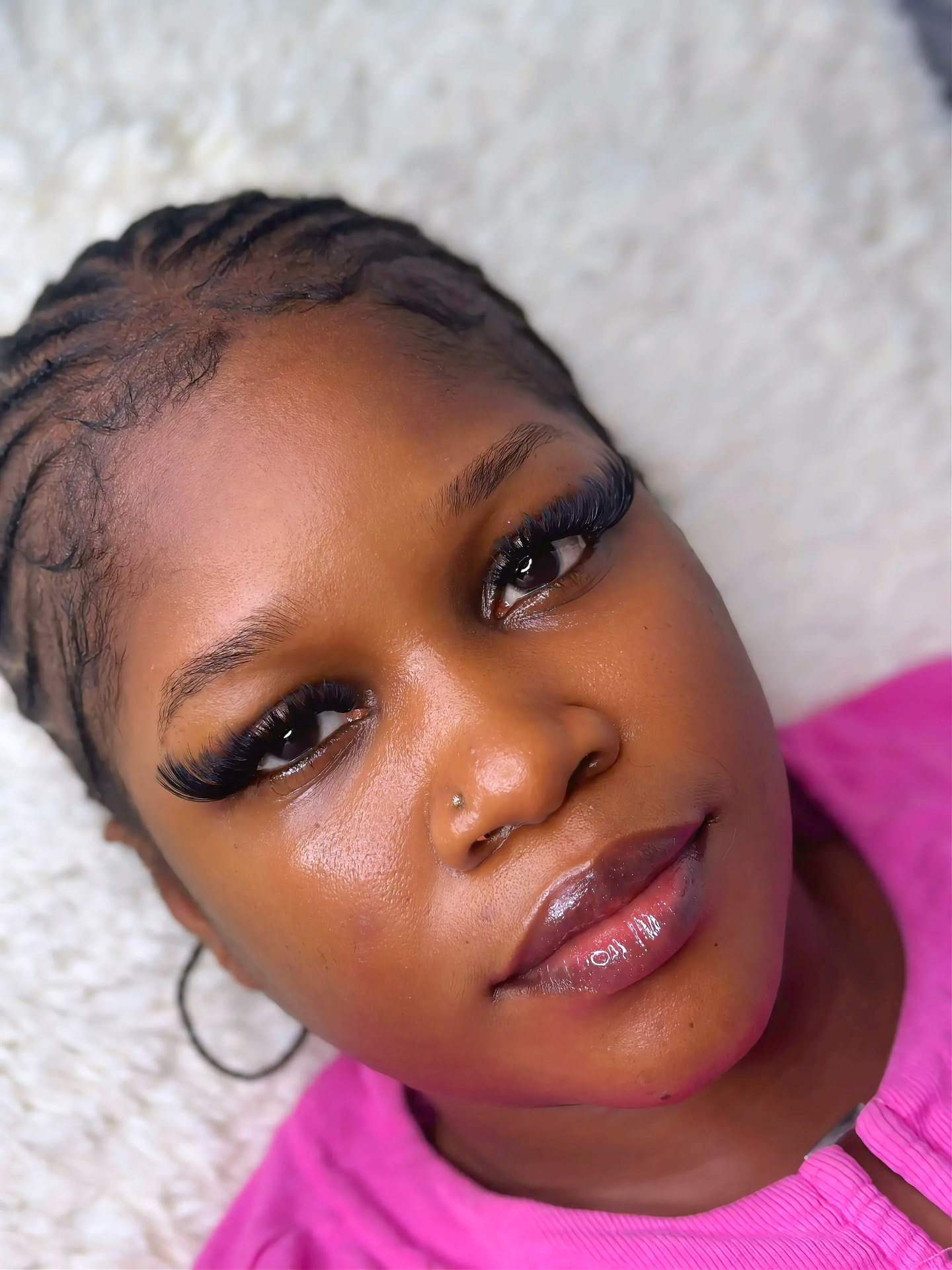 Wispy hybrid cluster lash set by Posh Up Beauty